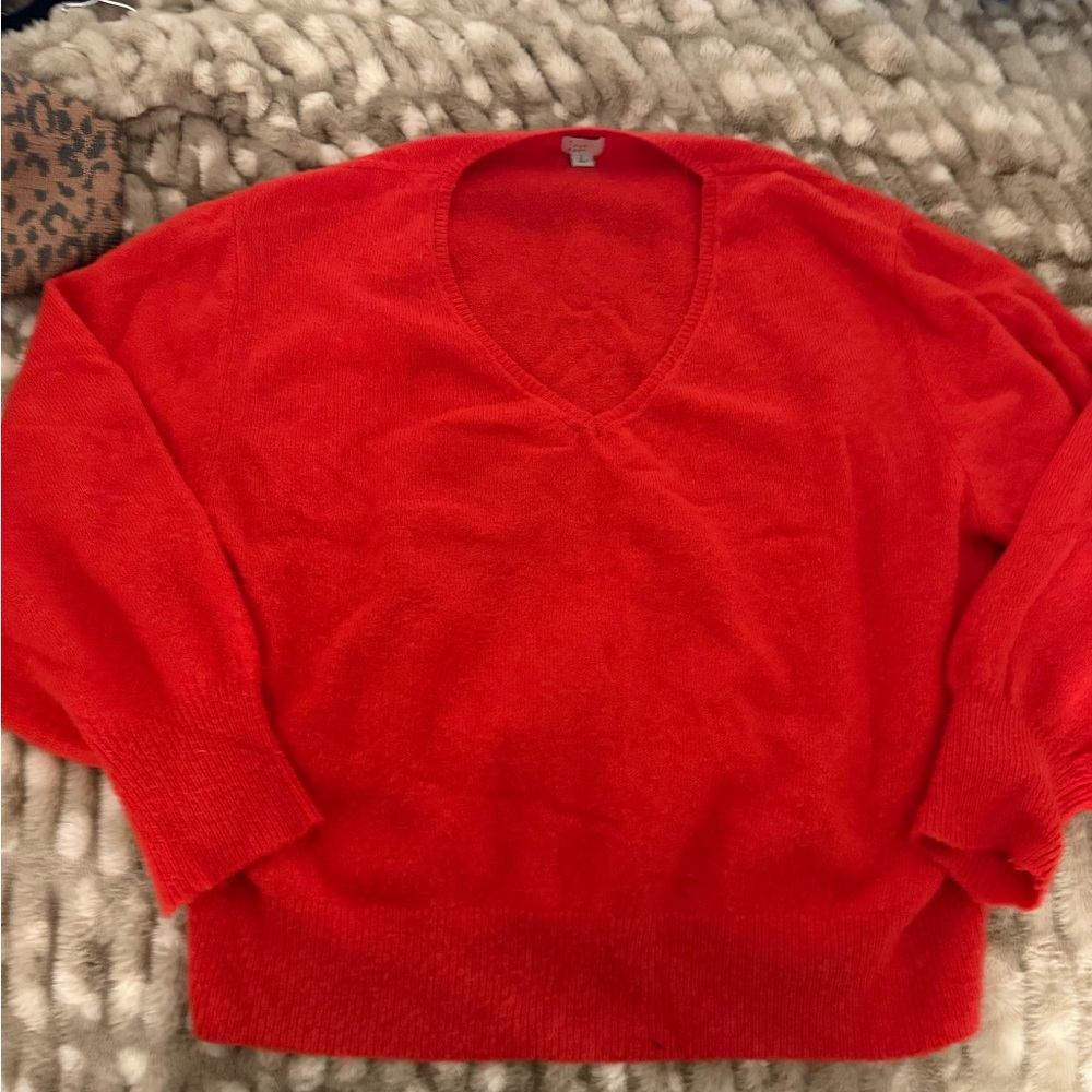 Vibrant Red Women's Sweater -